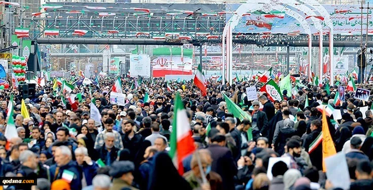 Millions in streets across Iran for Islamic Revolution anniversary marches