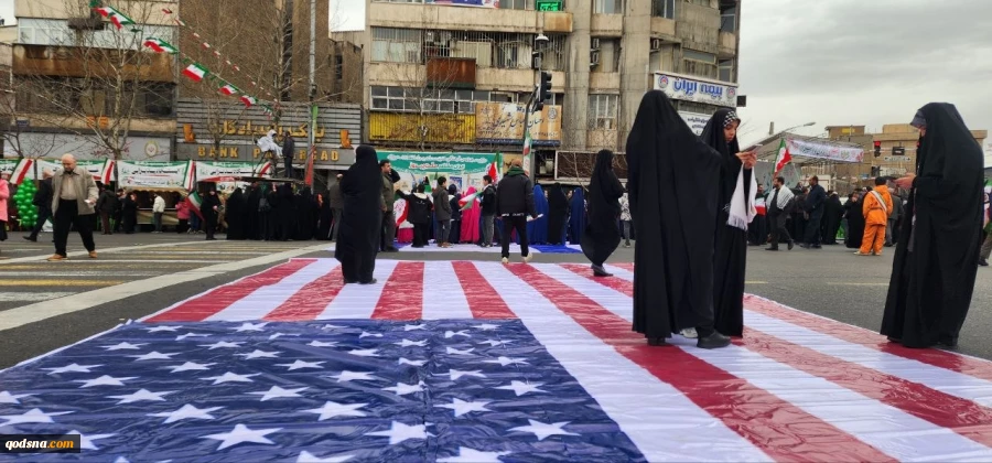 راهپیمایی 32 بهمن ماه از قاب رسانه های متخلف  5