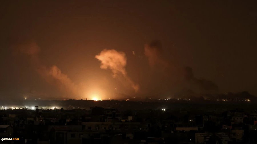 شهادت چهار فلسطینی در بمباران شمال نوار غزه 2