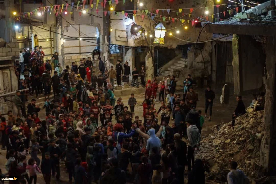 خوشحالی اهالی غزه از فرا رسیدن ماه مبارک رمضان 2