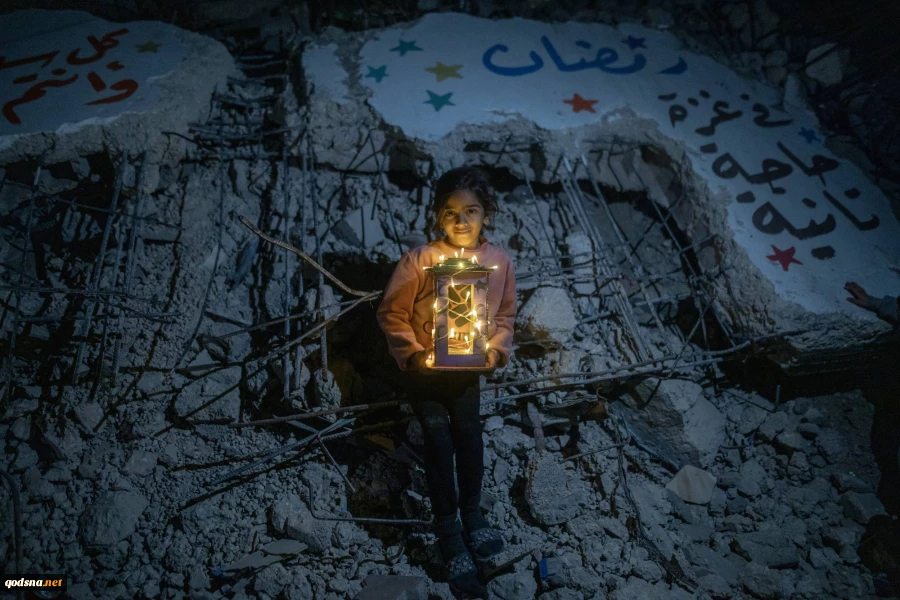 استقبال ساکنان نوار غزه از ماه مبارک رمضان+ تصاویر 5