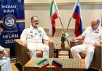دیدار امیر ایرانی با فرماندهان دریایی روسیه و عربستان 2