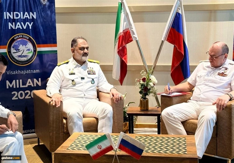 دیدار امیر ایرانی با فرماندهان دریایی روسیه و عربستان 2