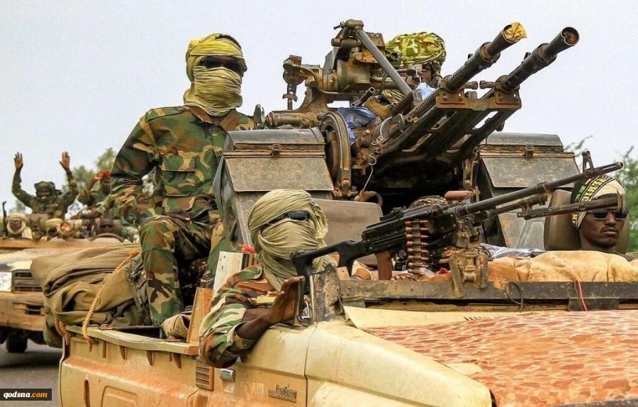 حملات پهپادی نیروهای پشتیبانی سریع به مرکز استان کردفان شمالی سودان 2