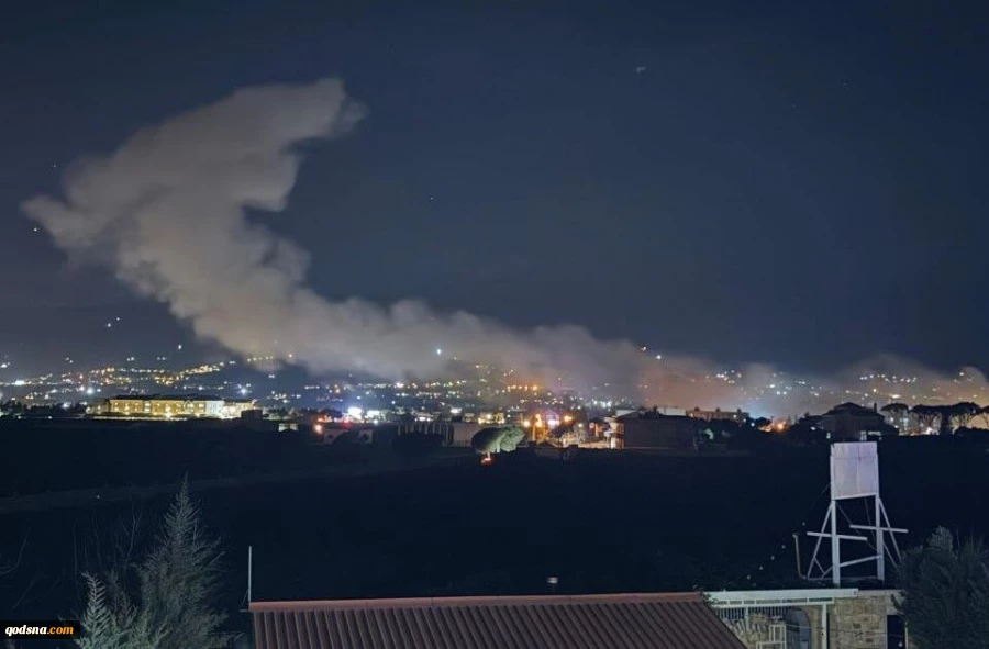 انفجار یک منزل ۲ طبقه در جنوب لبنان توسط ارتش رژیم صهیونیستی 2