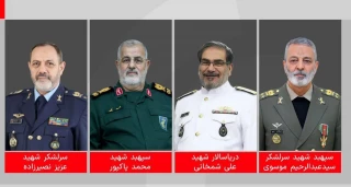 Top Iranian generals confirmed martyred in US, Israeli strikes