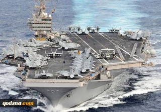 Iran hits us aircraft carrier Abraham Lincoln