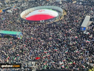 تشییع پیکر مطهر دبیر شورای عالی امنیت ملی و شهدای دنا