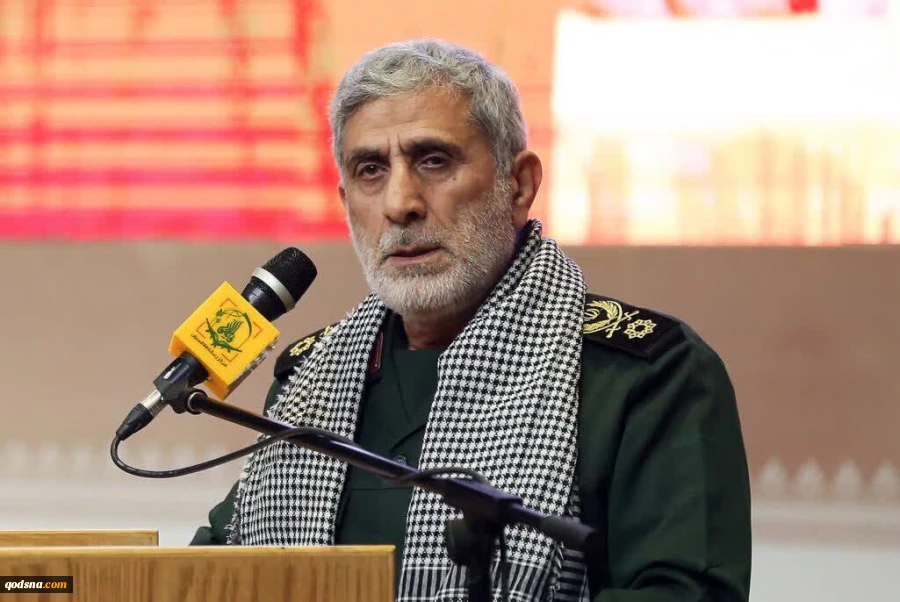 IRGC Quds Force Commander Brigadier General Esmail Qaani says that just as Yemen made the US and Israeli regime flee the Red Sea, the Resistance Front will expel them from the region.