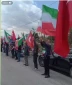Turkish activists form ‘human chain’ at Tabriz Thermal Power Plant