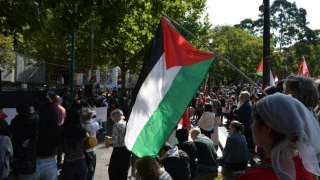 تظاهرات در حمایت از اسرای فلسطینی در ملبورن