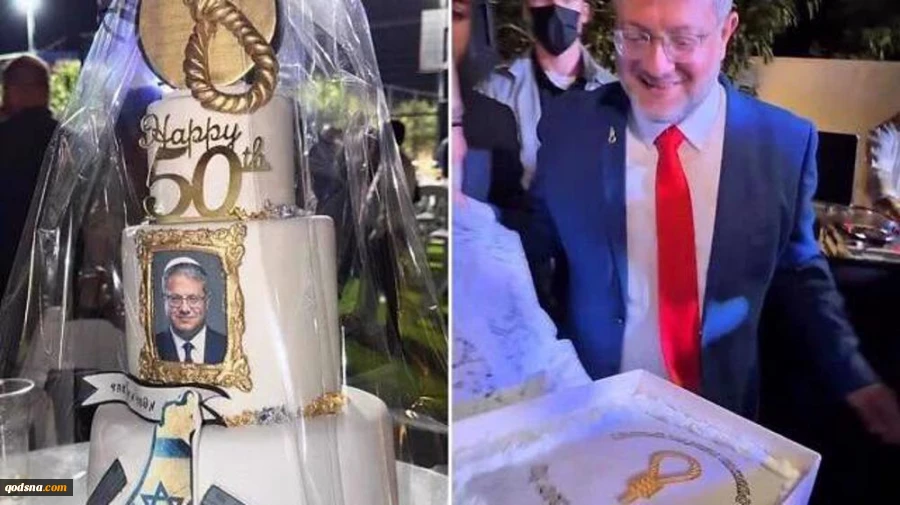 Zionist minister Ben-Gvir boasts noose-decorated cake on his birthday