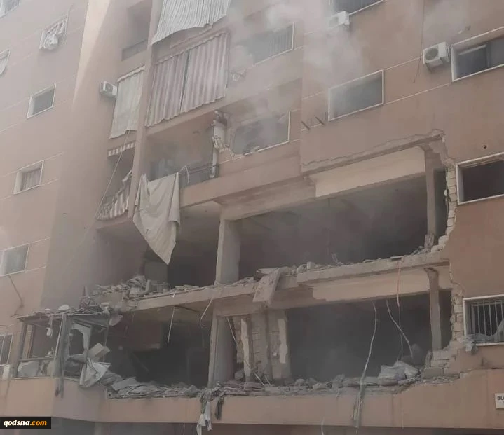 لبنان: اعتداء إسرائيلي على مبنى في الضاحية الجنوبية لبيروت 2