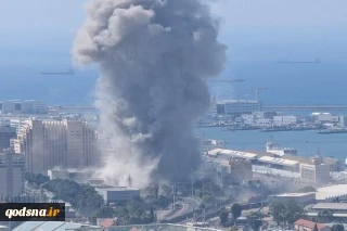 سقوط صاروخ شمال حيفا ودوي انفجارات هائلة ناجمة عن هجوم صاروخي إيراني