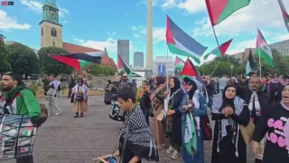 تظاهرات در پایتخت‌های اروپایی برای آزادی اسرای فلسطینی و توقف جنگ غزه
