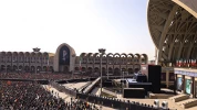ملايين الإيرانيين يودعون قائدهم الشهيد في مشهد تاريخي مهيب
 2