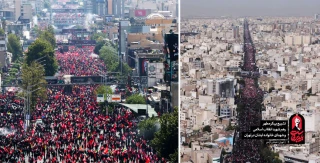 گزارش میدانی و لحظه به لحظه خبرگزاری قدس...

تهران در سوگ و خروش آخرین قرار با آقای شهید ایران؛ آیین تشییع پیکر مطهر قائد شهید امت+ فیلم