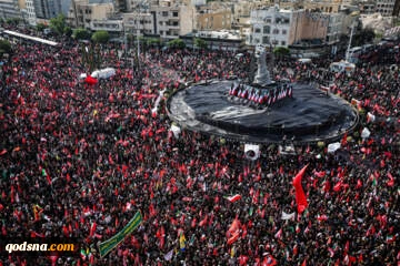 بالصور..طهران تودع الامام الشهيد.. وداع مهيب لقائد العزة والإباء 2
