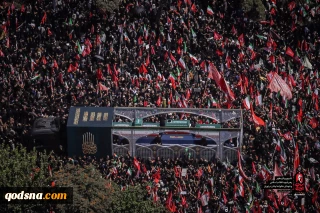 تهران در قاب دنیا؛ خیل جمعیت؛ اشک‌ها و پرچم‌ها سوژه لنزهای خارجی