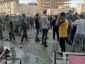 شنیده شدن صدای چند انفجار در نزدیکی محل اقامت مکرون در دمشق