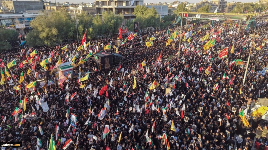 Millions attend funeral for Martyr Leader Ayatollah Khamenei in Iraq's Najaf and Karbala