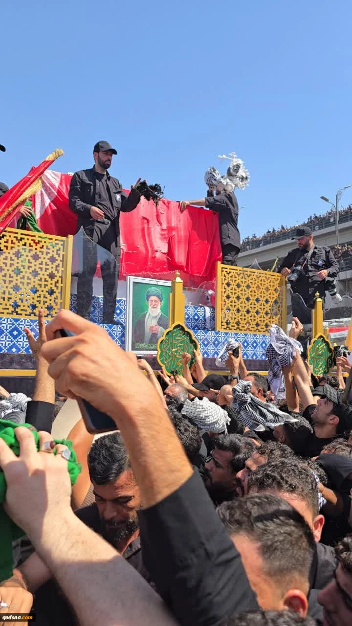 برگزاری مراسم تشییع میلیونی پیکر رهبر شهید امت در عراق

قائد شهید امت در بدوش میلیون ها عراقی تشییع شد + فیلم و عکس 5