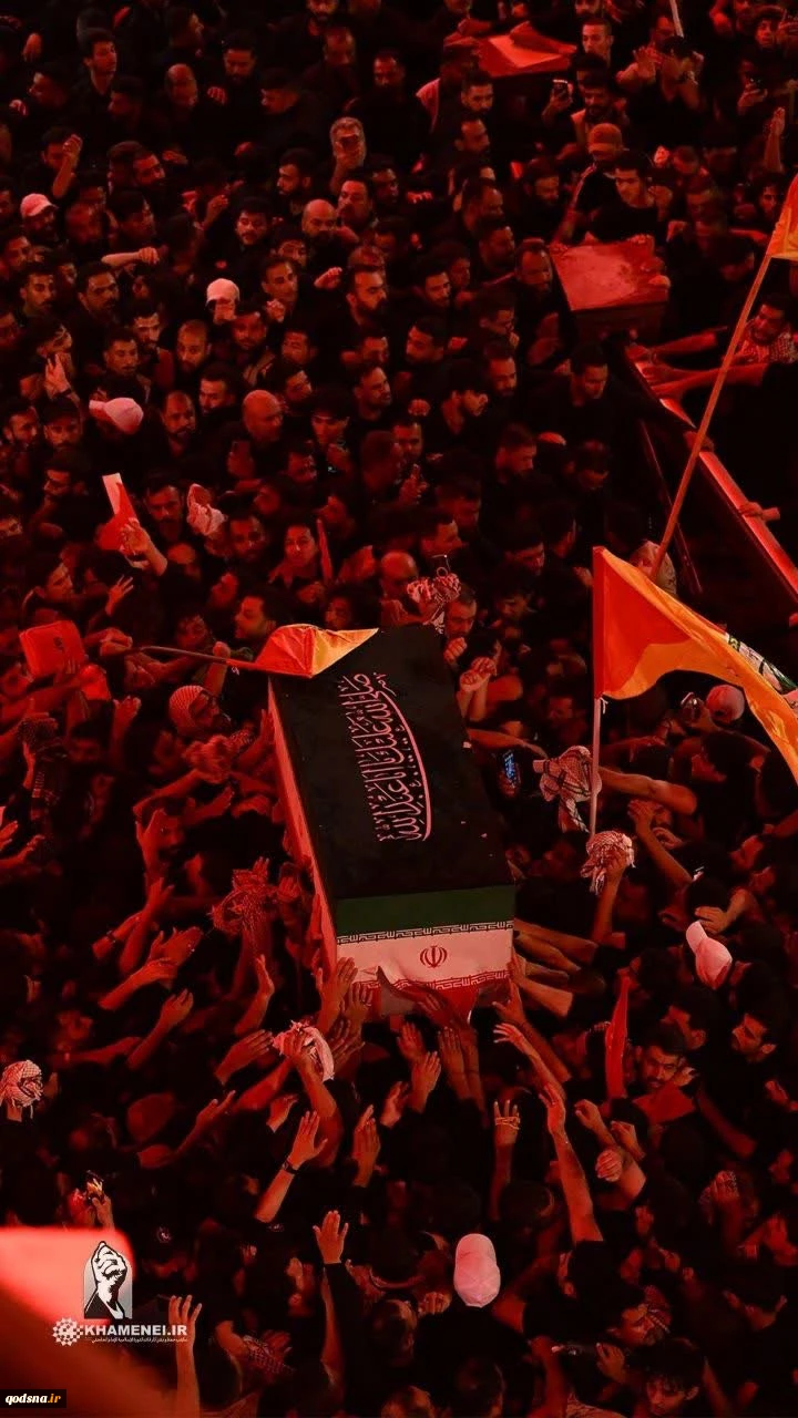 تصاویری از بدرقه امام مجاهد مسلمانان جهان در حرم مطهر امام حسین علیه‌السلام 3