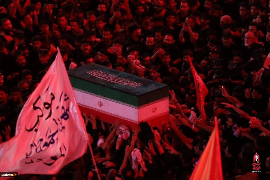 تصاویری از بدرقه امام مجاهد مسلمانان جهان در حرم مطهر امام حسین علیه‌السلام 5