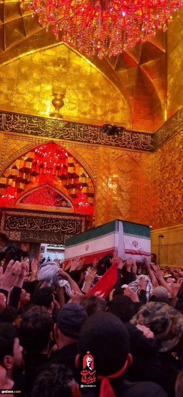 تصاویری از بدرقه امام مجاهد مسلمانان جهان در حرم مطهر امام حسین علیه‌السلام 9