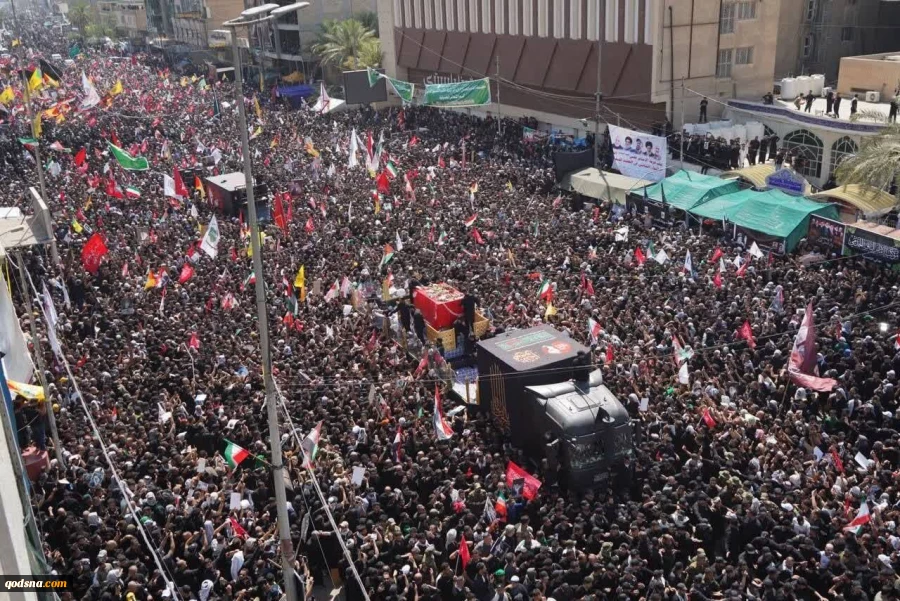 حزب الله عراق: تشییع حماسی امام خامنه‌ای یک همه‌پرسی در عراق بود