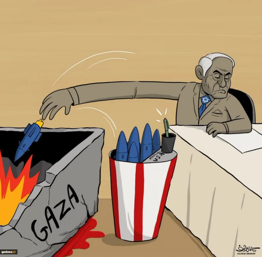 The Massacre in Gaza with American Weapons