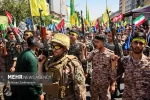 مناورات " 313 ألف فدائي من أجل إيران" الشعبية في طهران 2