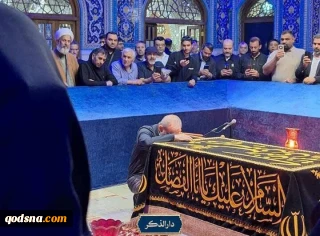 ادای احترام پزشکیان به مزار رهبر شهید