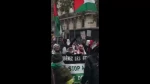 تظاهرات در پاریس در حمایت از غزه و فلسطین و محکومیت جنایات اشغالگران ادامه دارد